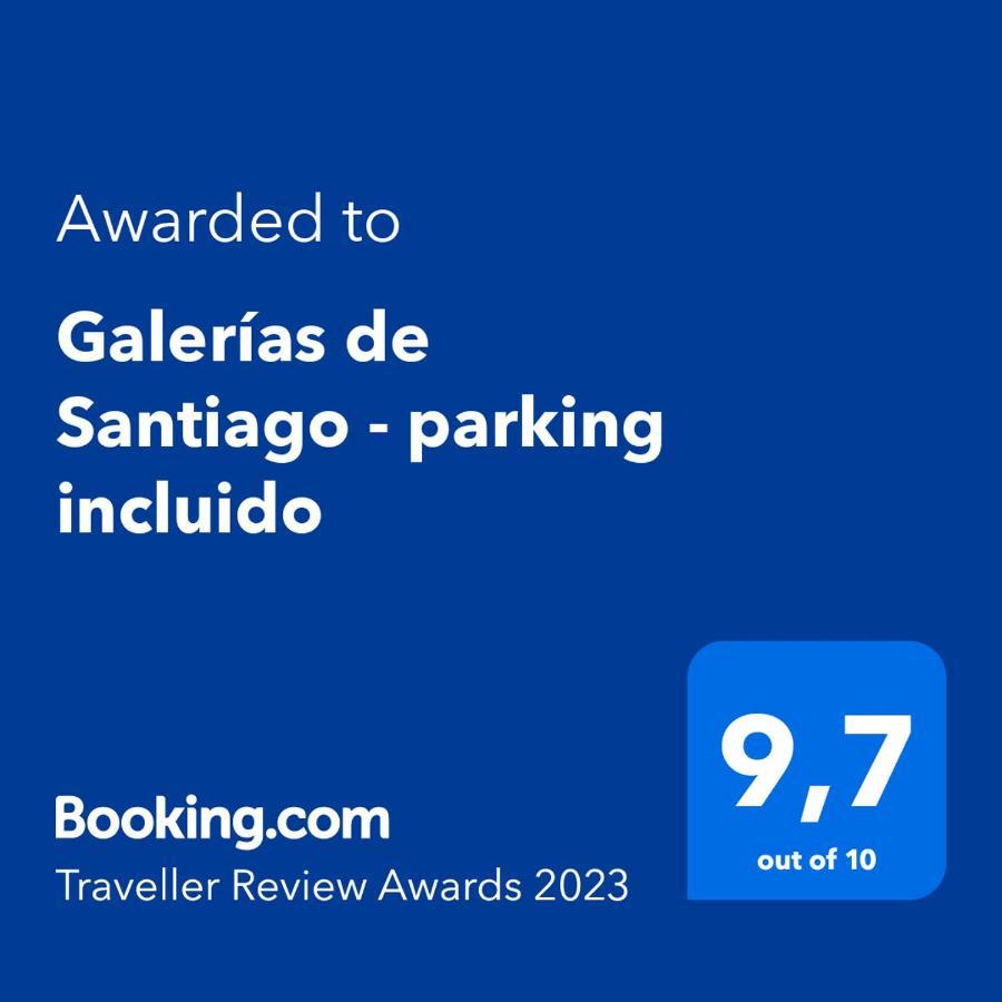 Galerias De Santiago - Parking Incluido Apartment Santiago de Compostela Exterior foto